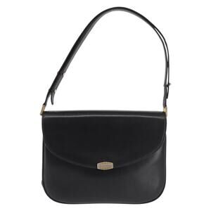 Bally Leather Shoulder Bag Black